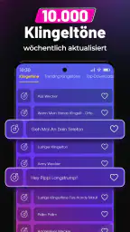 Klingelton App für Android screenshot