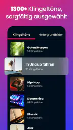 Klingelton Lieder für Android screenshot