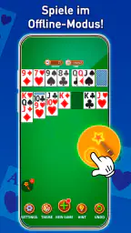 Klondike Solitär Kartenspiel screenshot