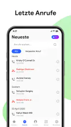Kontakte: Telefon App screenshot