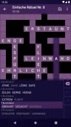 Kreuzgitter Wort Rätsel screenshot