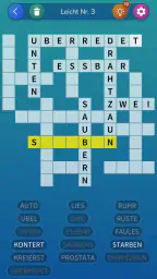 Kreuzgitter Worträtsel screenshot