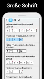 Kreuzworträtsel screenshot