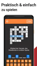 Kreuzworträtsel Deutsch screenshot