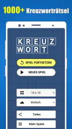 Kreuzworträtsel Deutsch Rätsel screenshot