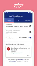 KVV.regiomove screenshot