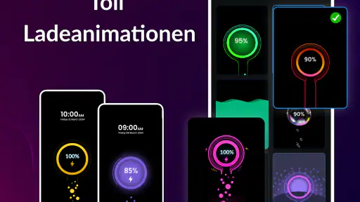 Ladeanimationen, Batterie screenshot