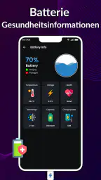 Ladeanimationen, Batterie screenshot