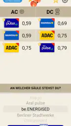 Ladefuchs: EV Strompreise screenshot