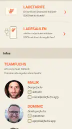 Ladefuchs: EV Strompreise screenshot