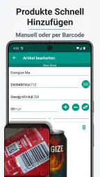 Lager und Inventar screenshot