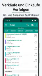 Lager und Inventar screenshot