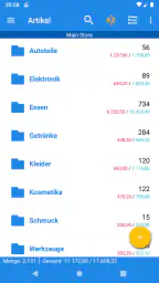 Lager und Inventar Online screenshot