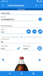 Lager und Inventar Online screenshot