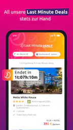 lastminute.de: Urlaubsangebote screenshot