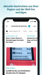 Lausitzer Rundschau screenshot