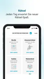 Lausitzer Rundschau screenshot
