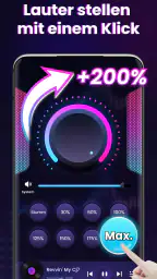 Lautstärke-Booster, EZ Booster screenshot