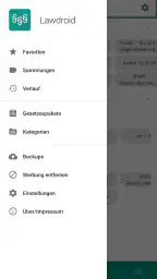 Lawdroid – Deutsche/EU-Gesetze screenshot