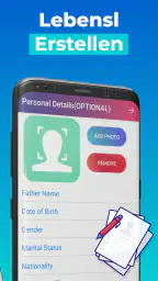 Lebenslauf App - CV erstellen screenshot