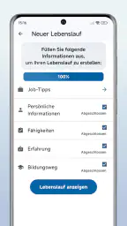 Lebenslauf erstellen & PDF screenshot