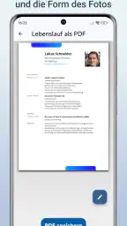 Lebenslauf erstellen & PDF screenshot