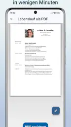 Lebenslauf erstellen & PDF screenshot