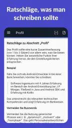 Lebenslauf Erstellen - Resume screenshot