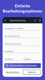Lebenslauf Erstellen - Resume screenshot
