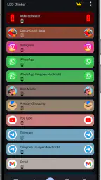 LED Blinker Benachrichtigungen screenshot