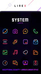 LineX Icon Pack screenshot