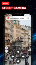 Live-Erdkarte: Satellit Blick screenshot
