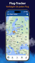 Live-Flugverfolgung –3DAnsicht screenshot