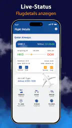 Live-Flugverfolgung –3DAnsicht screenshot