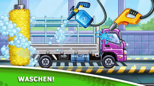 LKW kinderspiele Hausbau für 3 screenshot