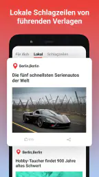 Lokale Nachrichten - Aktuelle screenshot