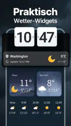 Lokales Wetter & Wetter Widget screenshot
