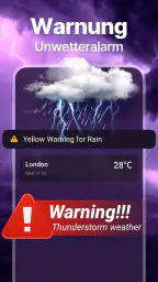 Lokales Wetter & Wetter Widget screenshot
