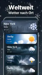 Lokales Wetter & Wetter Widget screenshot