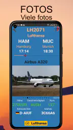 Luftverkehr - Flugradar screenshot