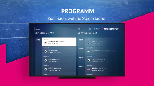 MagentaSport - Dein Live-Sport screenshot