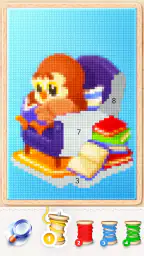 Magic Cross-Stitch: Malspiele screenshot