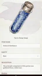 Magwa's Magic Item Compendium screenshot