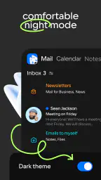 Mail: Post, Cloud, Kalender screenshot