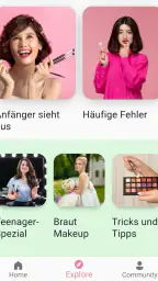 Make-up-Tutorial-App screenshot