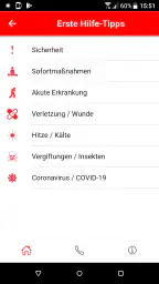 Malteser Erste-Hilfe App screenshot
