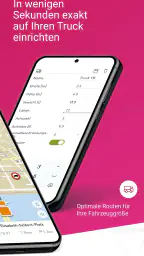 MapTrip LKW Navigation screenshot