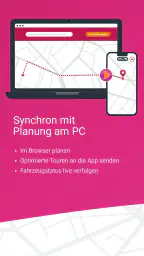 MapTrip LKW Navigation screenshot