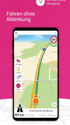 MapTrip LKW Navigation screenshot