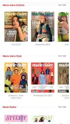 Marie Claire France screenshot